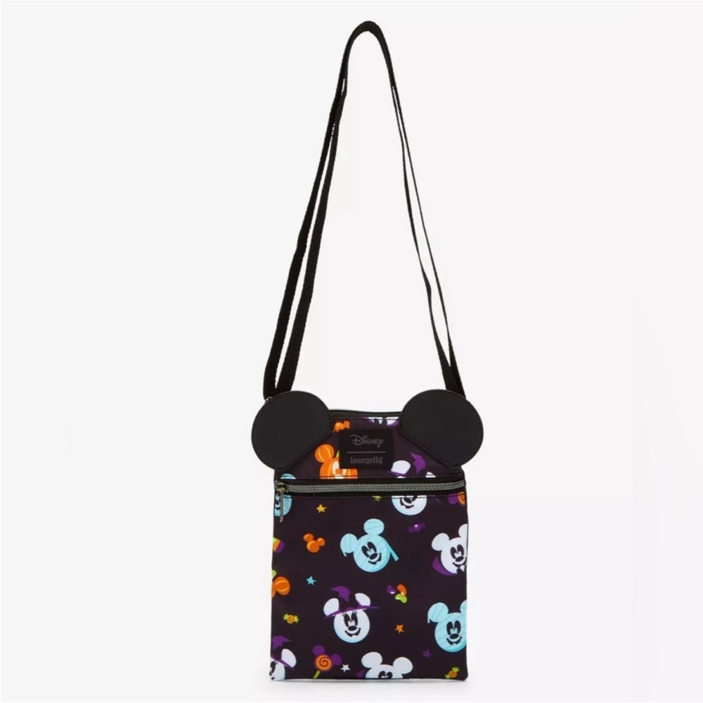 Loungefly Disney Mickey & Minnie Halloween Crossbody Bag